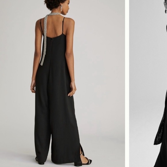 Anthropologie Black Jumpsuit - Picture 4 of 10